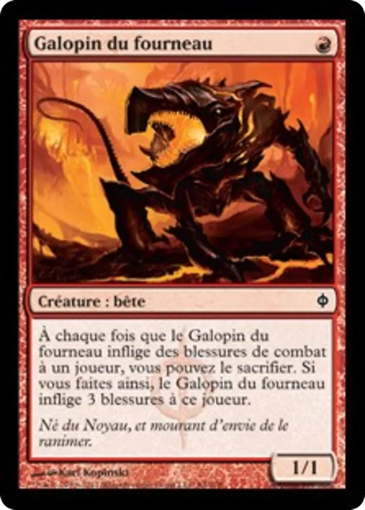 Galopin du fourneau — New Phyrexia — Magic: The Gathering