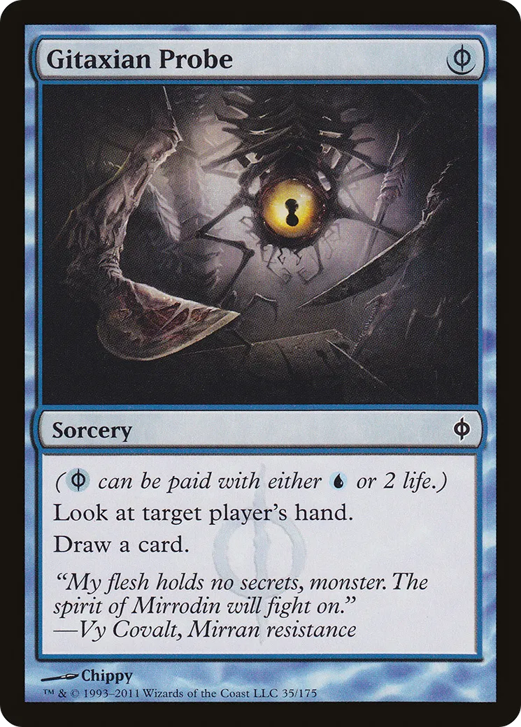 Gitaxian Probe — New Phyrexia — Magic: The Gathering