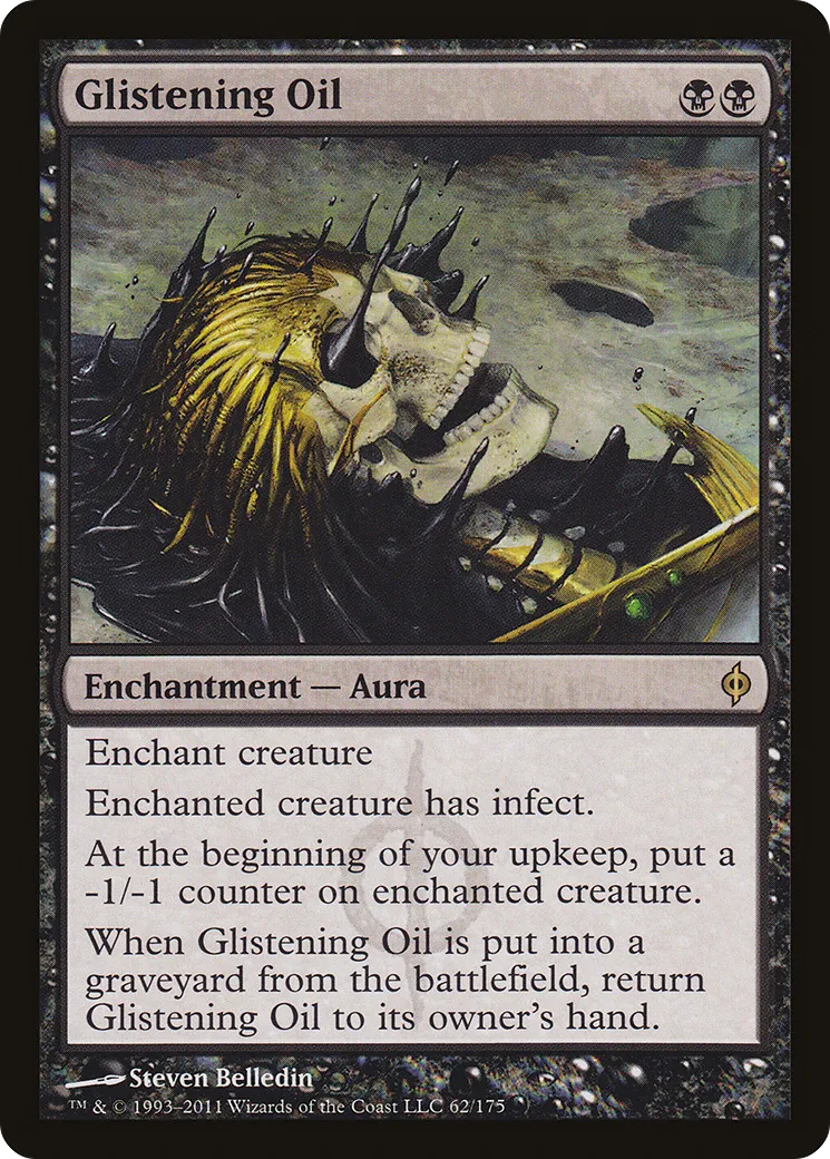 Glistening Oil — New Phyrexia — Magic: The Gathering