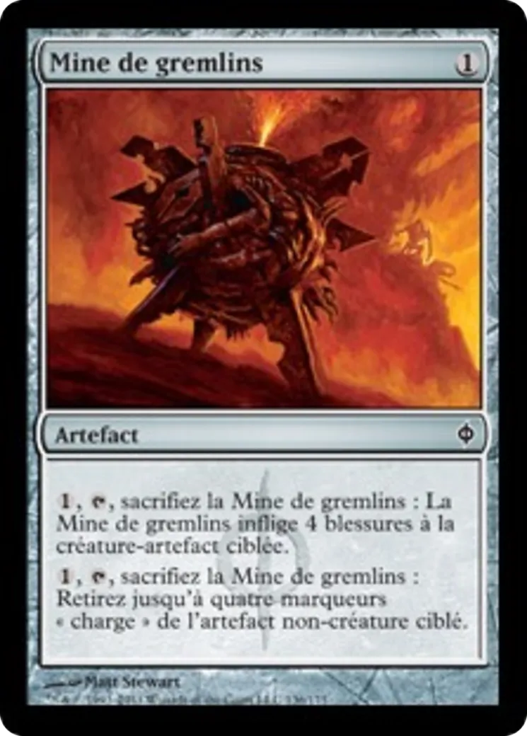 Mine de gremlins — New Phyrexia — Magic: The Gathering