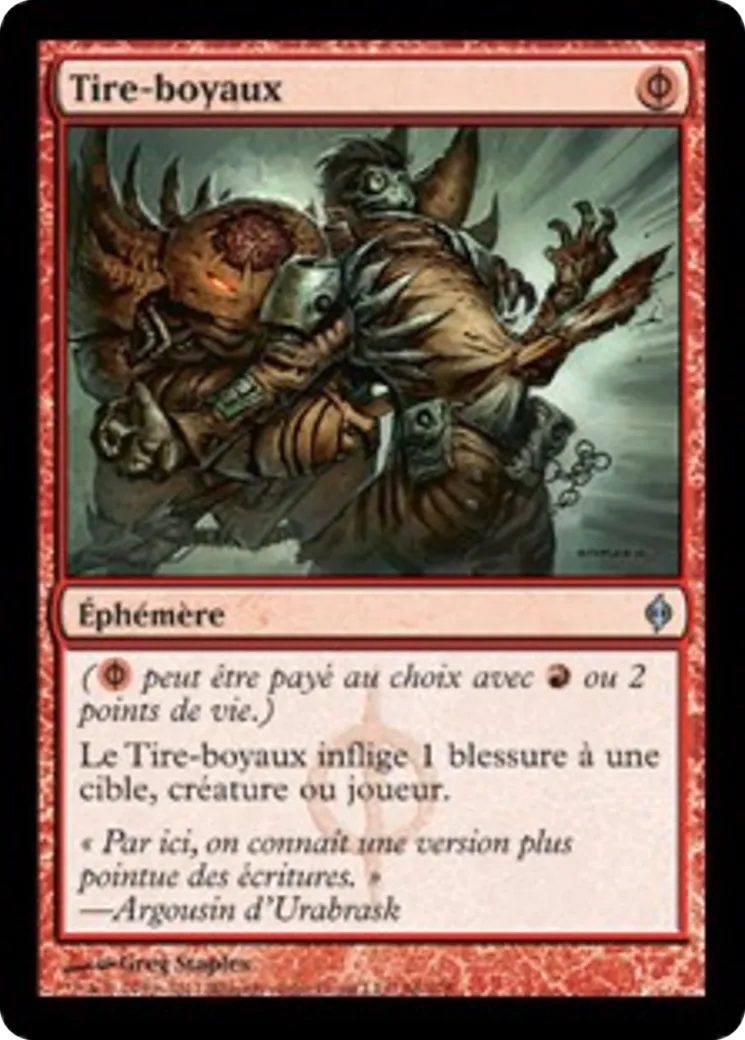 Tire-boyaux — New Phyrexia — Magic: The Gathering