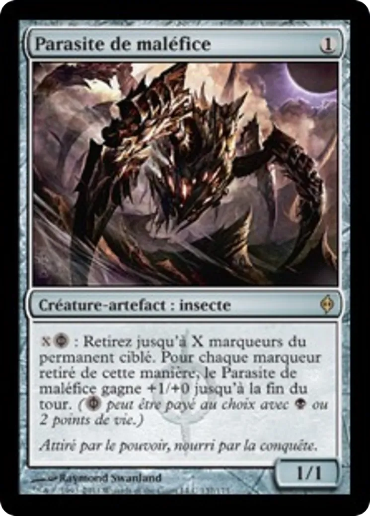Parasite de maléfice — New Phyrexia — Magic: The Gathering