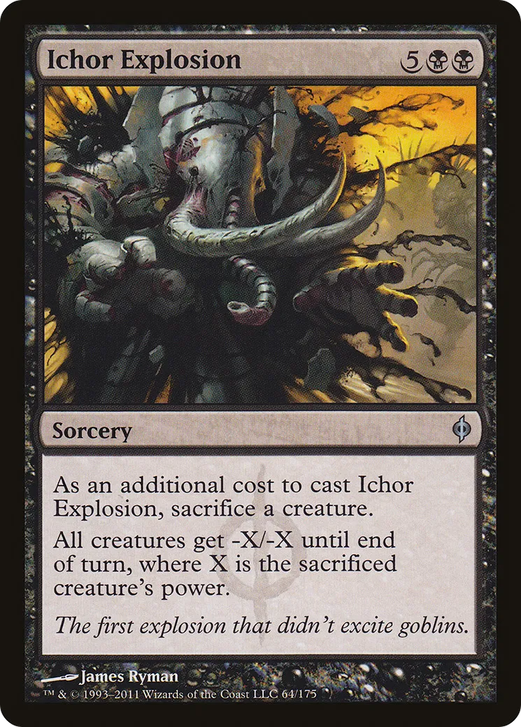 Ichor Explosion — New Phyrexia — Magic: The Gathering