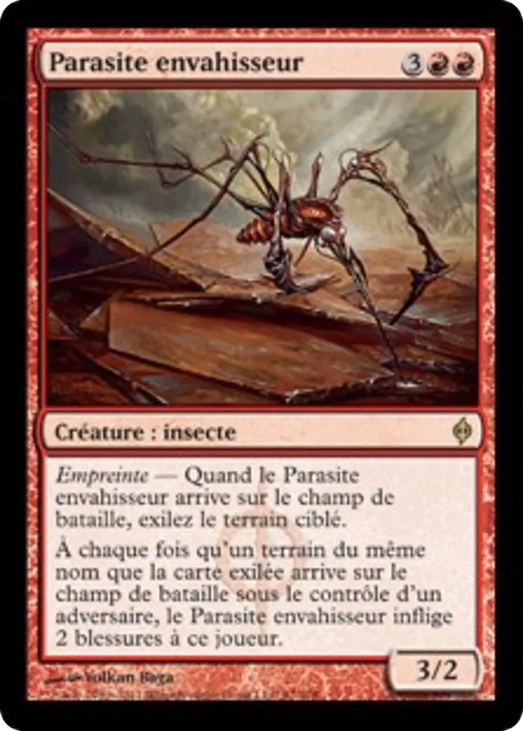 Parasite envahisseur — New Phyrexia — Magic: The Gathering