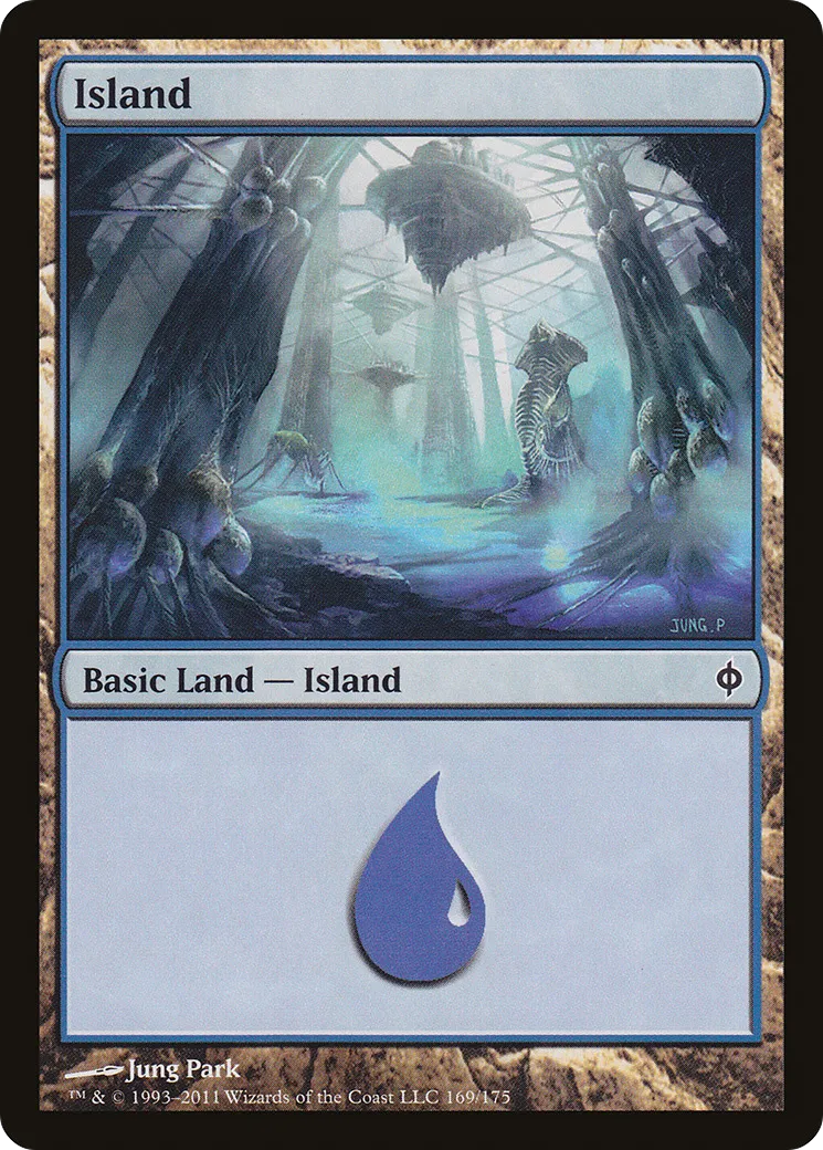 Île — New Phyrexia — Magic: The Gathering