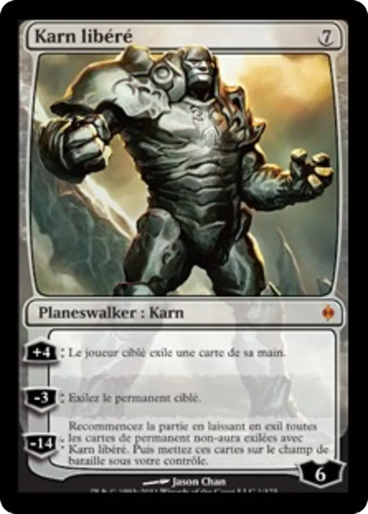 Karn libéré — New Phyrexia — Magic: The Gathering