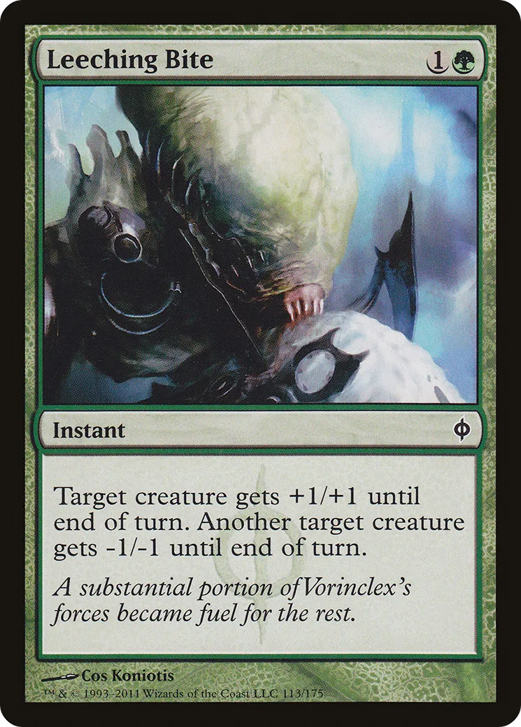 Leeching Bite — New Phyrexia — Magic: The Gathering