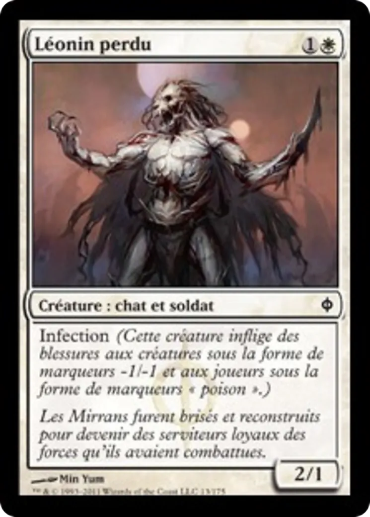 Léonin perdu — New Phyrexia — Magic: The Gathering