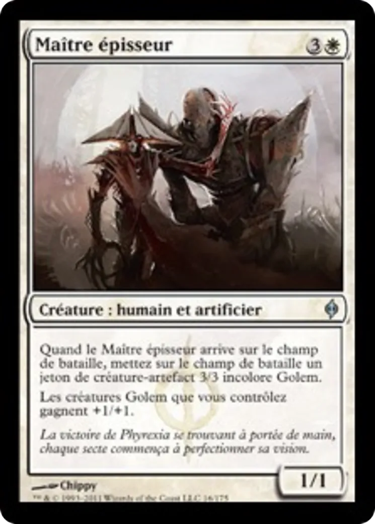 Maître épisseur — New Phyrexia — Magic: The Gathering