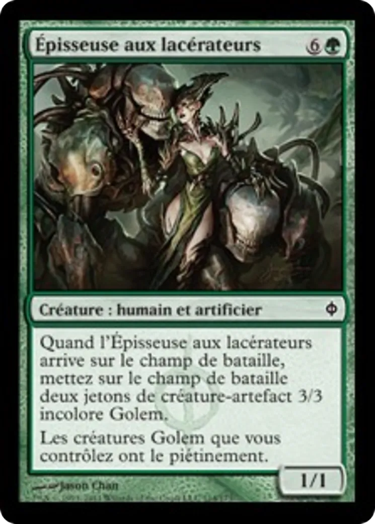 Épisseuse aux lacérateurs — New Phyrexia — Magic: The Gathering