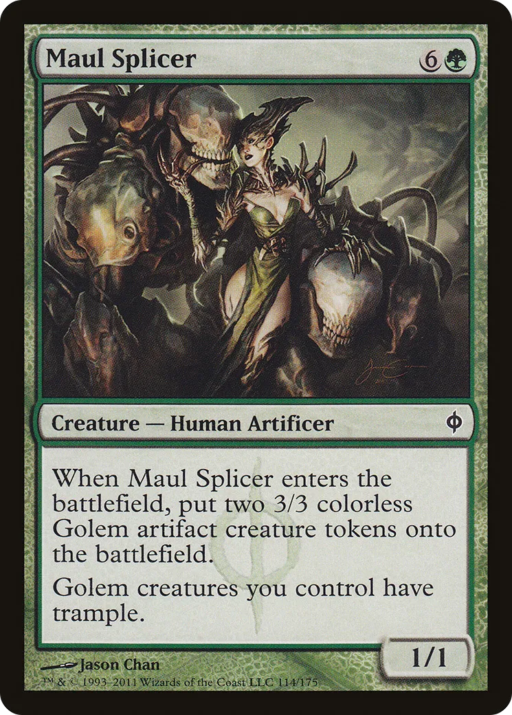 Maul Splicer — New Phyrexia — Magic: The Gathering