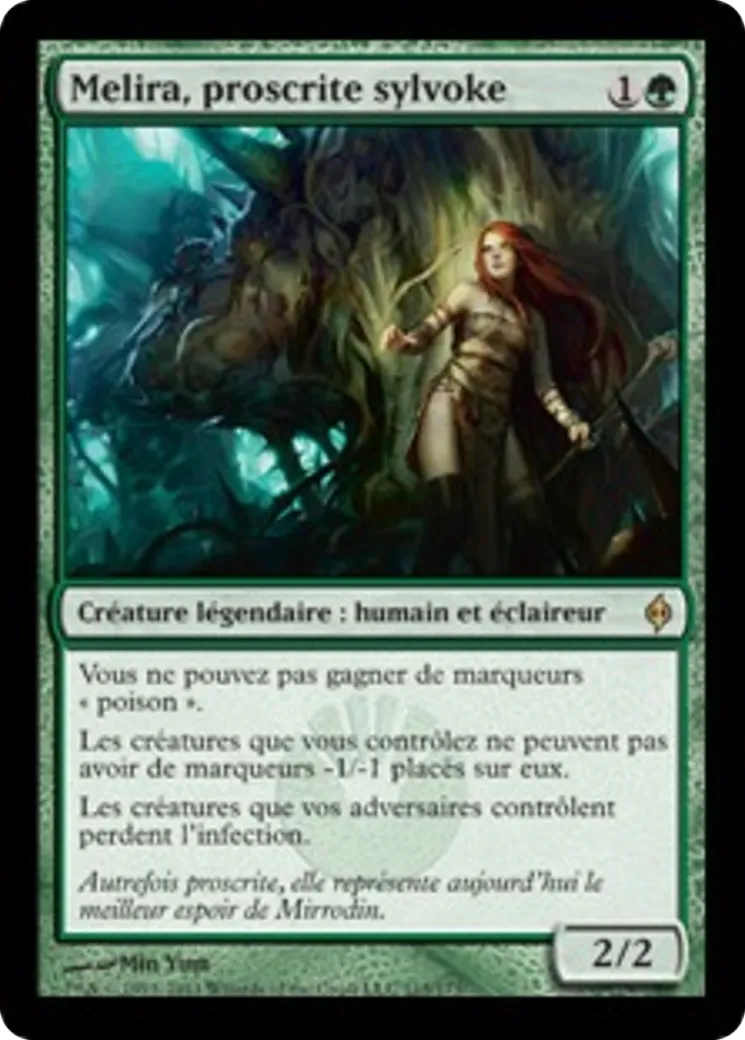 Melira, proscrite sylvoke — New Phyrexia — Magic: The Gathering
