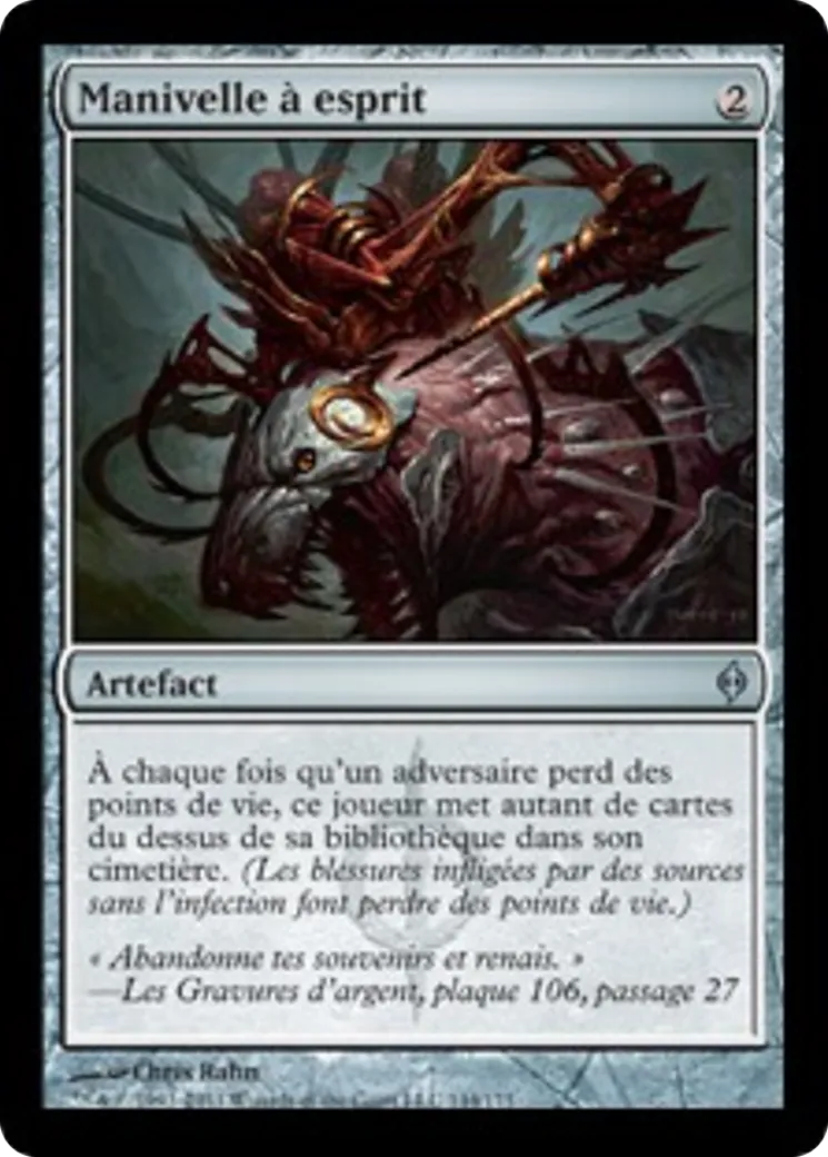 Manivelle à esprit — New Phyrexia — Magic: The Gathering