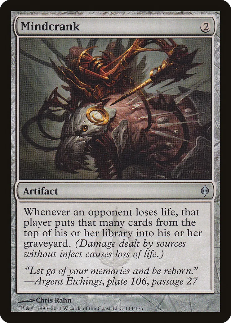 Mindcrank — New Phyrexia — Magic: The Gathering