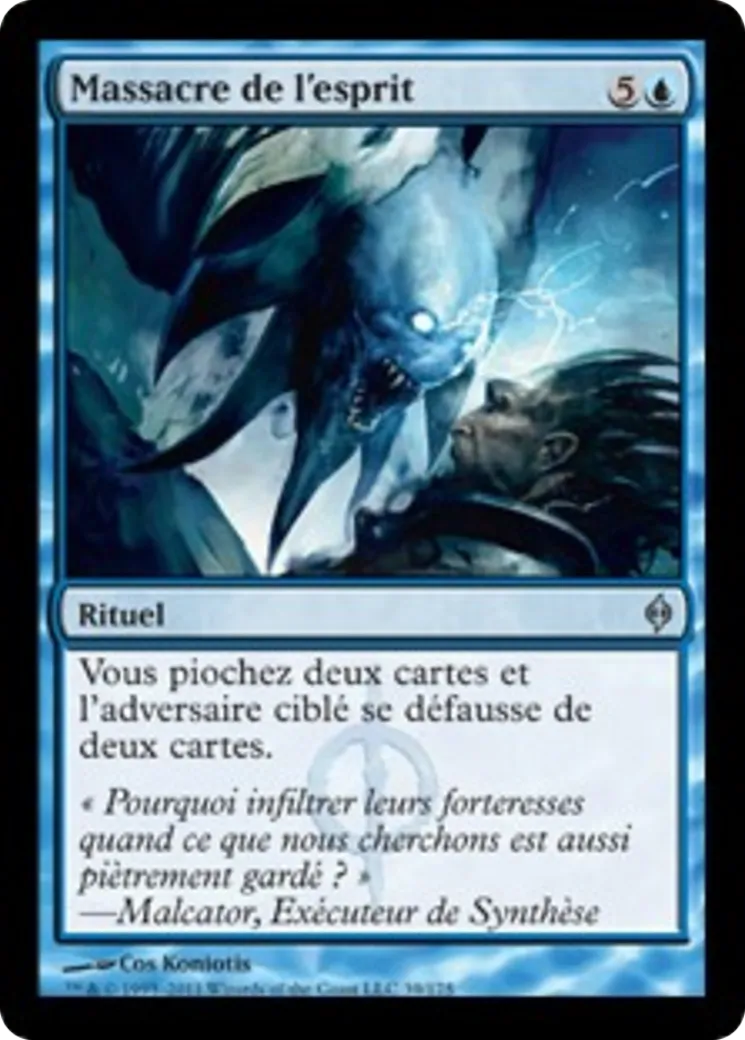 Massacre de l'esprit — New Phyrexia — Magic: The Gathering