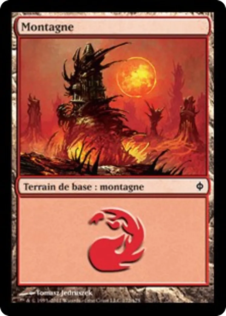 Montagne — New Phyrexia — Magic: The Gathering