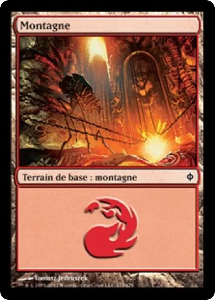 Montagne — New Phyrexia — Magic: The Gathering