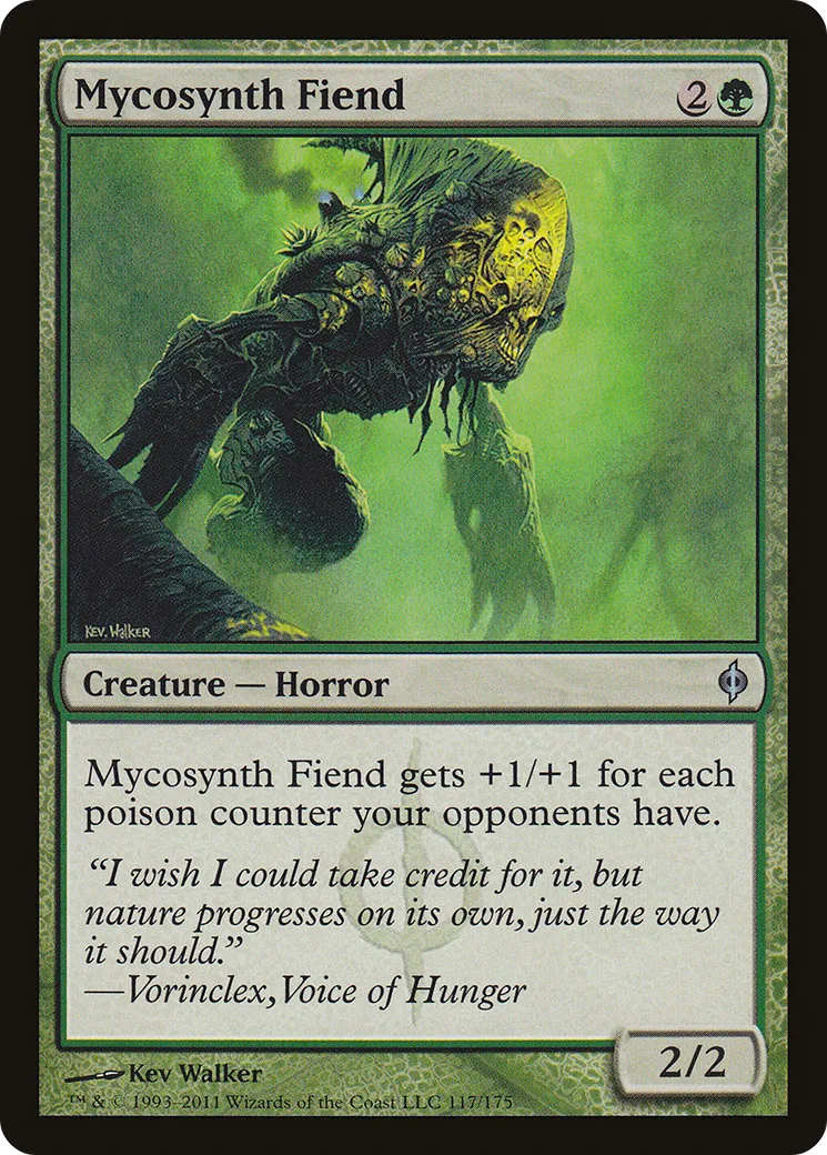 Mycosynth Fiend — New Phyrexia — Magic: The Gathering