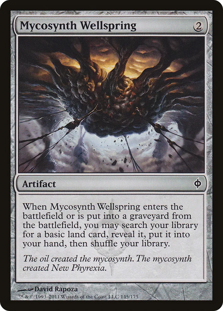 Mycosynth Wellspring — New Phyrexia — Magic: The Gathering