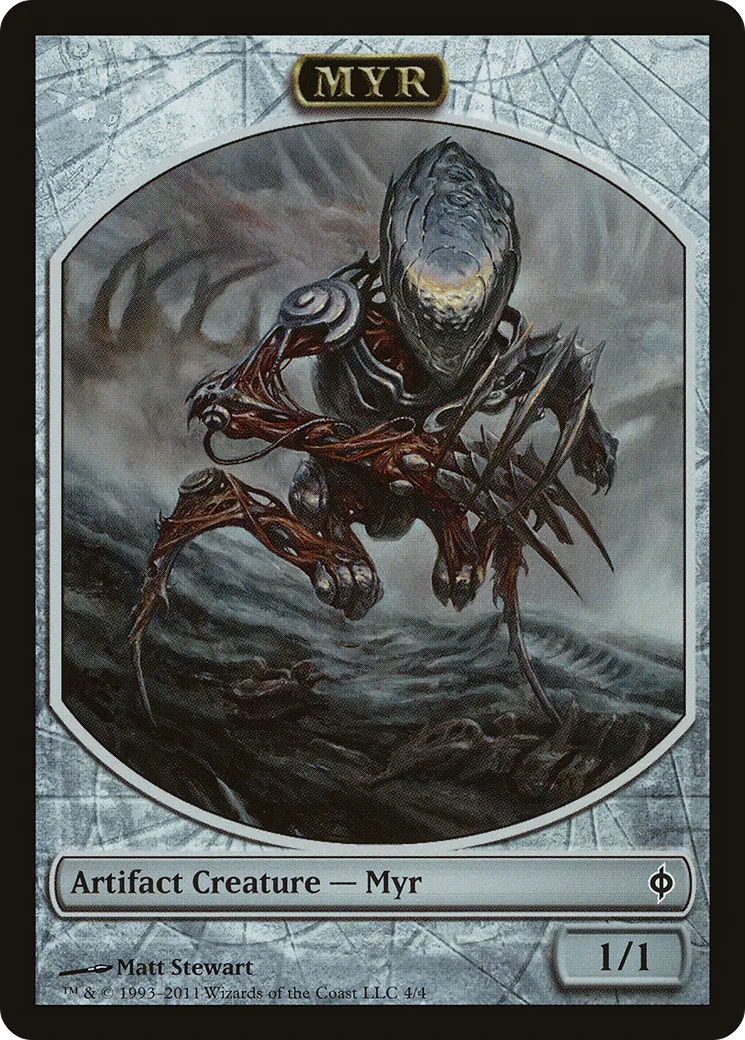 Myr — New Phyrexia — Magic: The Gathering