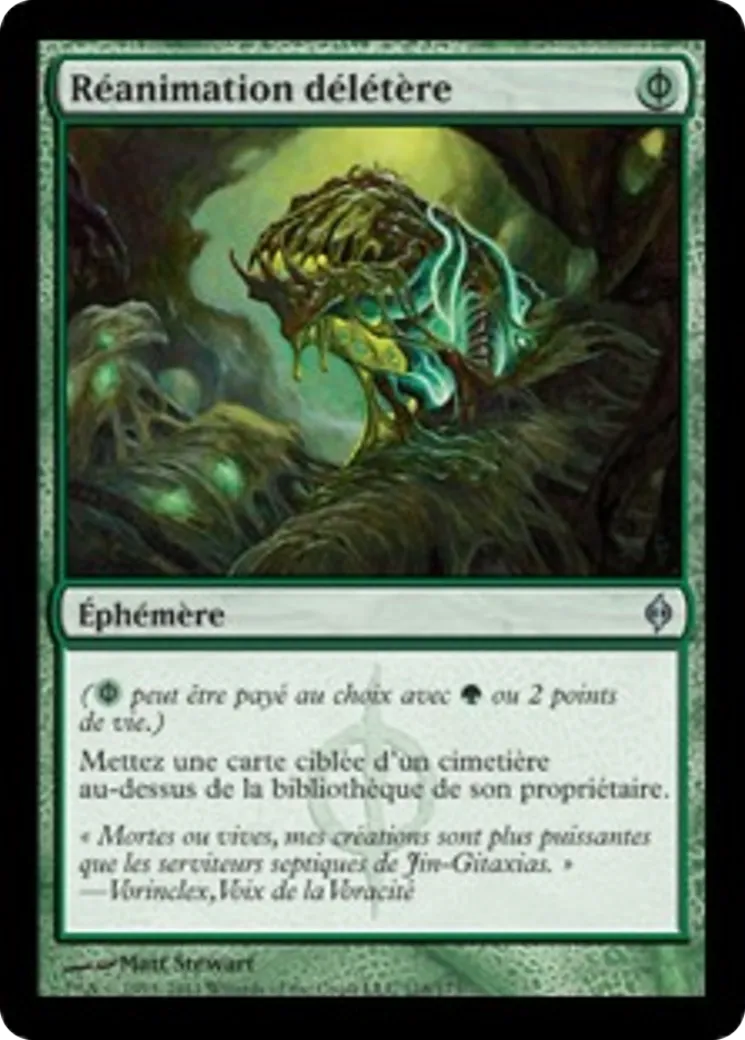 Réanimation délétère — New Phyrexia — Magic: The Gathering