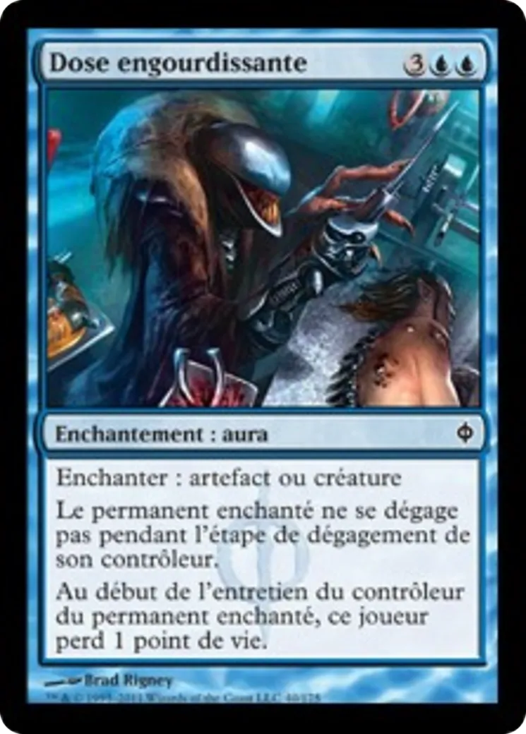 Dose engourdissante — New Phyrexia — Magic: The Gathering