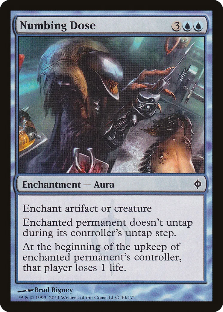 Numbing Dose — New Phyrexia — Magic: The Gathering