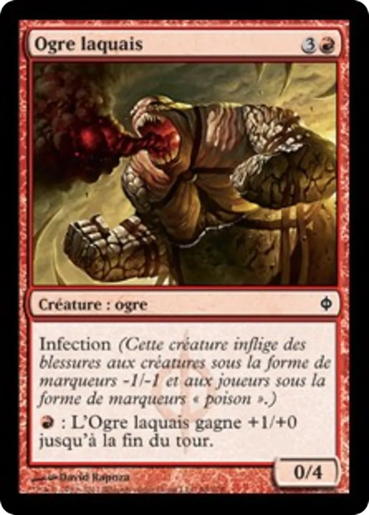 Ogre laquais — New Phyrexia — Magic: The Gathering