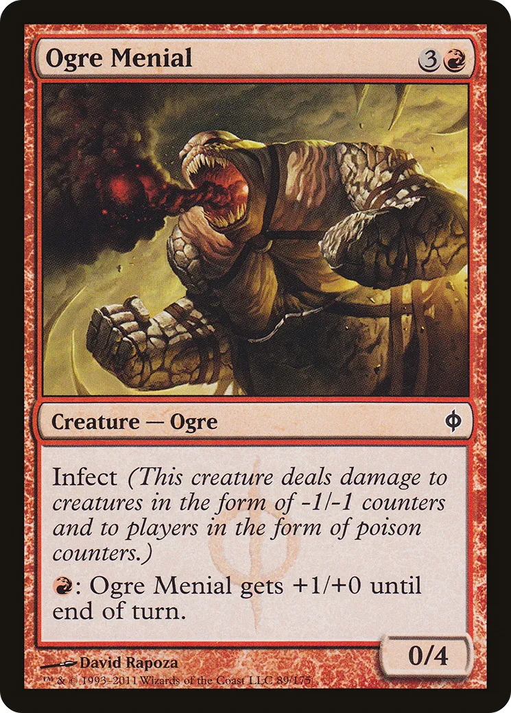 Ogre Menial — New Phyrexia — Magic: The Gathering
