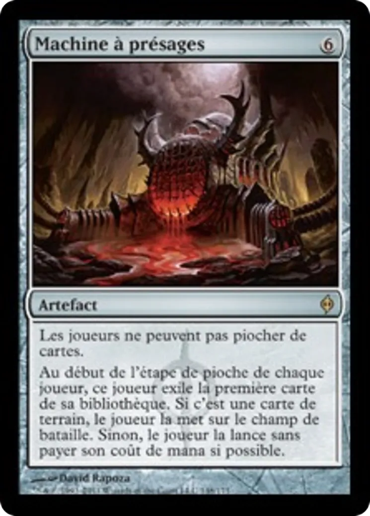 Machine à présages — New Phyrexia — Magic: The Gathering