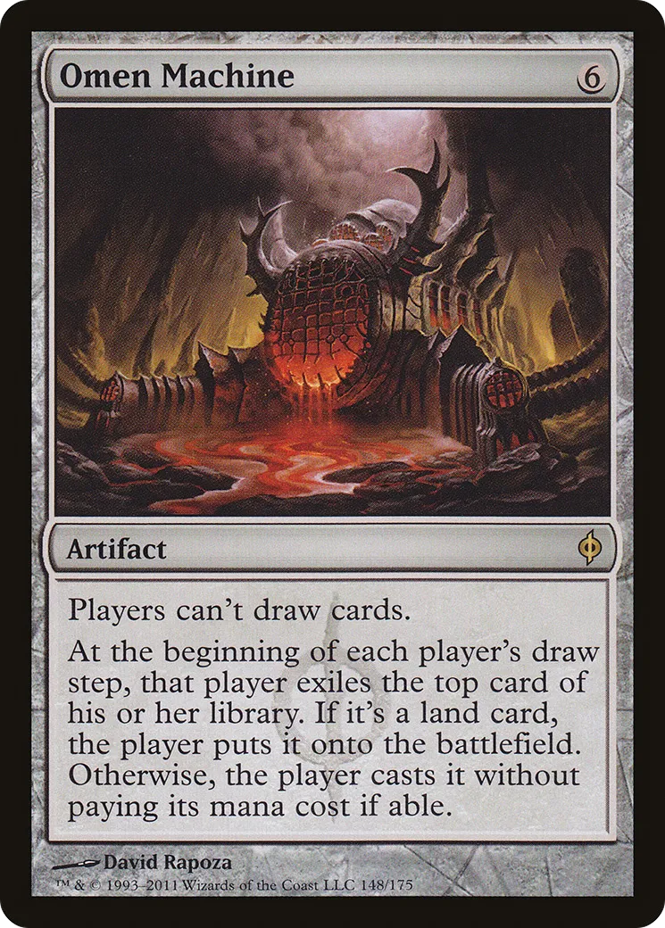 Omen Machine — New Phyrexia — Magic: The Gathering