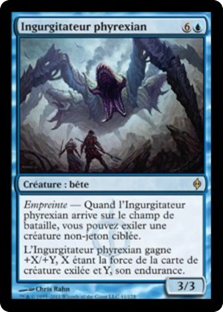 Ingurgitateur phyrexian — New Phyrexia — Magic: The Gathering