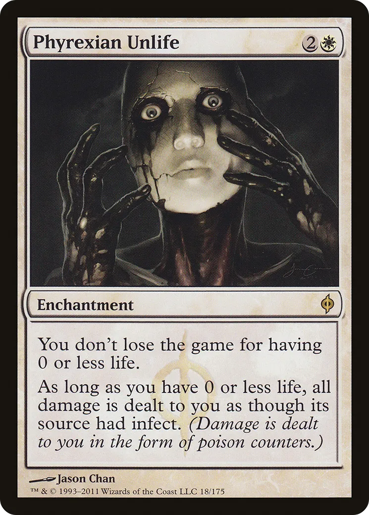 Phyrexian Unlife — New Phyrexia — Magic: The Gathering
