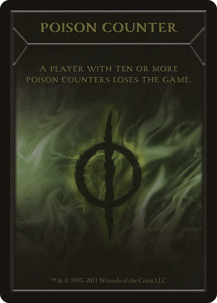 Poison Counter — New Phyrexia — Magic: The Gathering