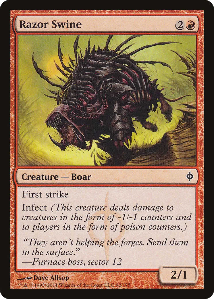 Verrasoir — New Phyrexia — Magic: The Gathering