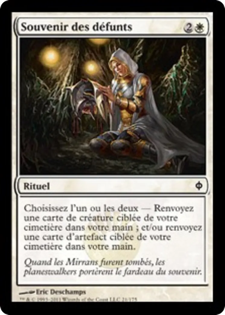 Souvenir des défunts — New Phyrexia — Magic: The Gathering