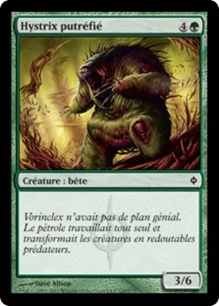 Hystrix putréfié — New Phyrexia — Magic: The Gathering
