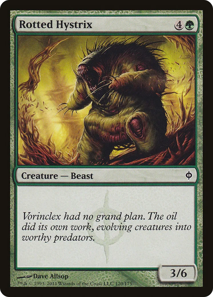 Hystrix putréfié — New Phyrexia — Magic: The Gathering