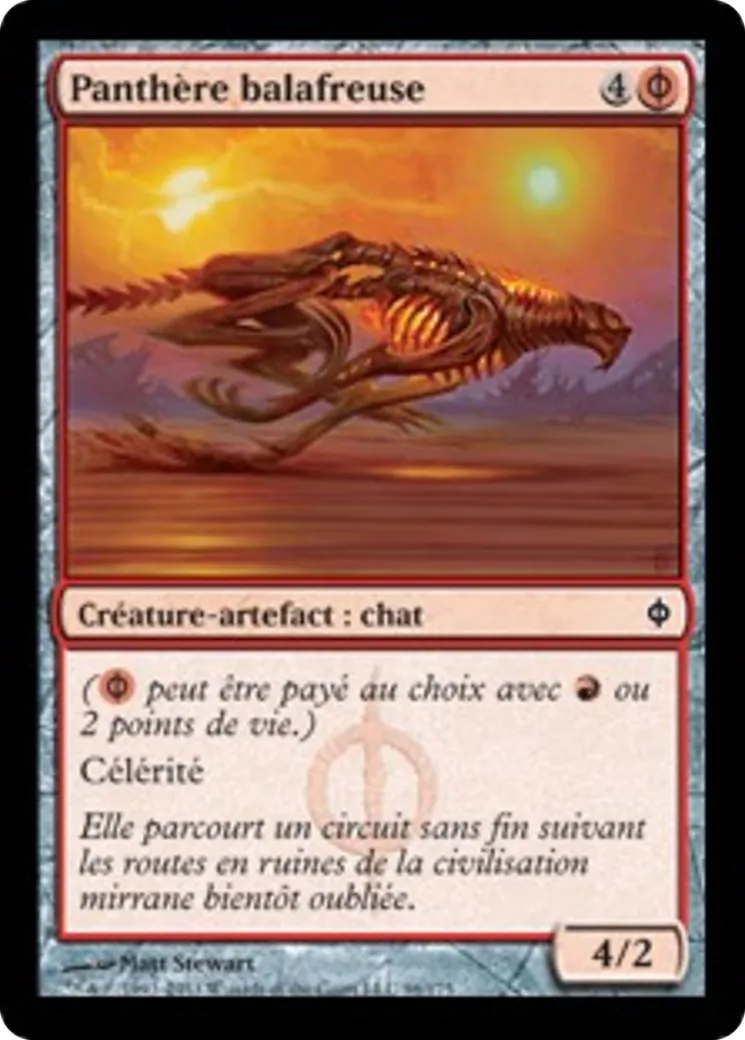 Panthère balafreuse — New Phyrexia — Magic: The Gathering