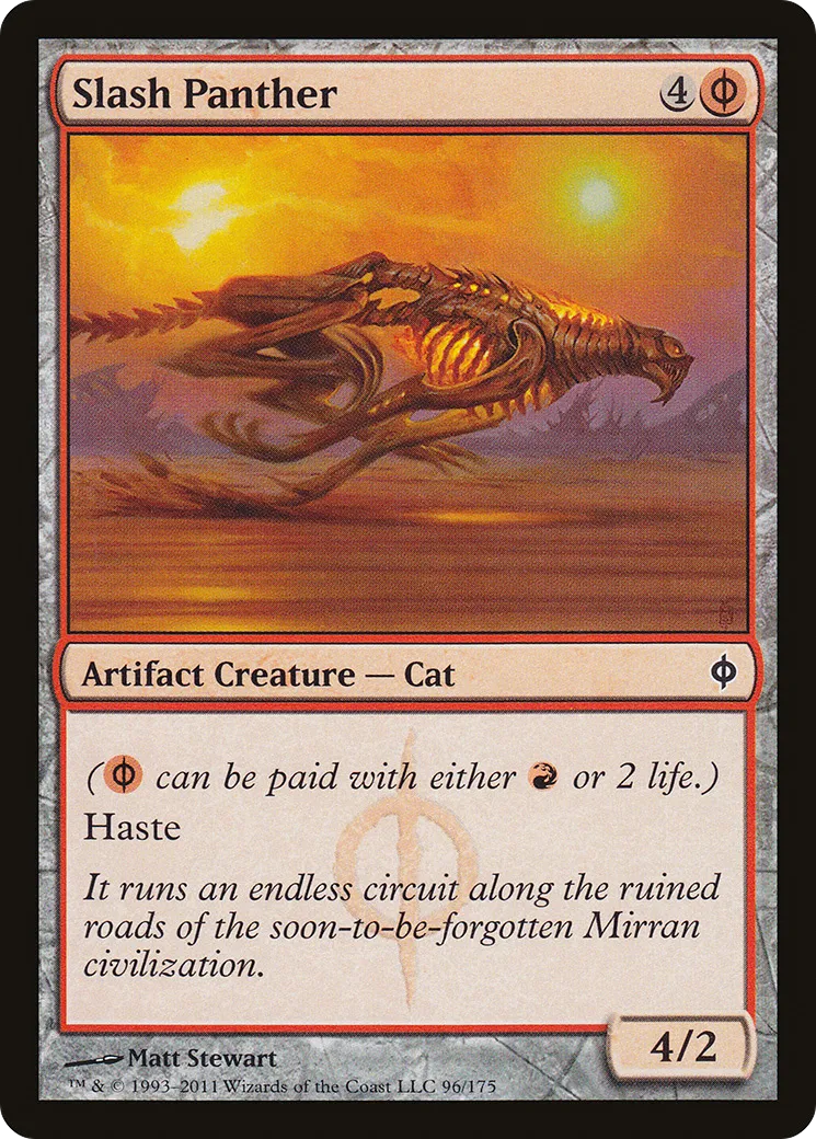 Slash Panther — New Phyrexia — Magic: The Gathering