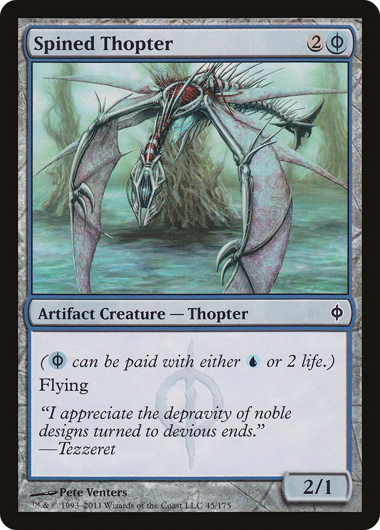 Spined Thopter — New Phyrexia — Magic: The Gathering