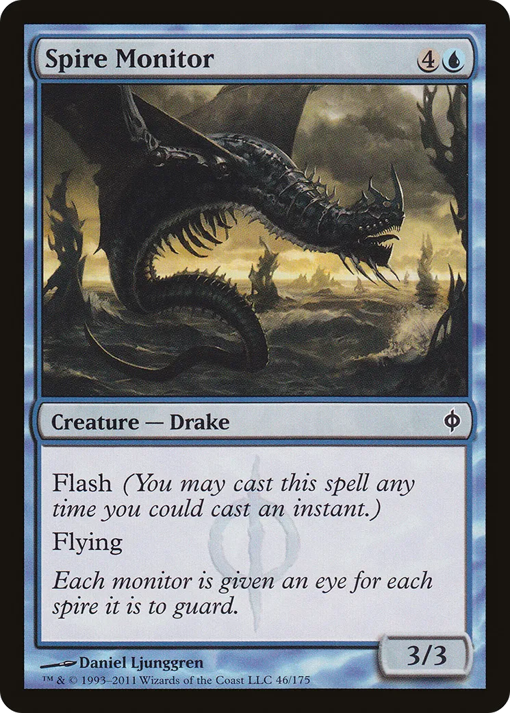 Spire Monitor — New Phyrexia — Magic: The Gathering