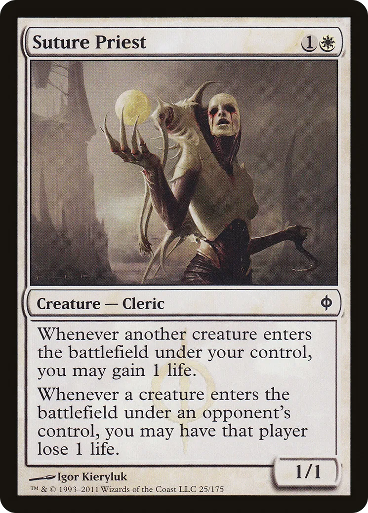 Suture Priest — New Phyrexia — Magic: The Gathering