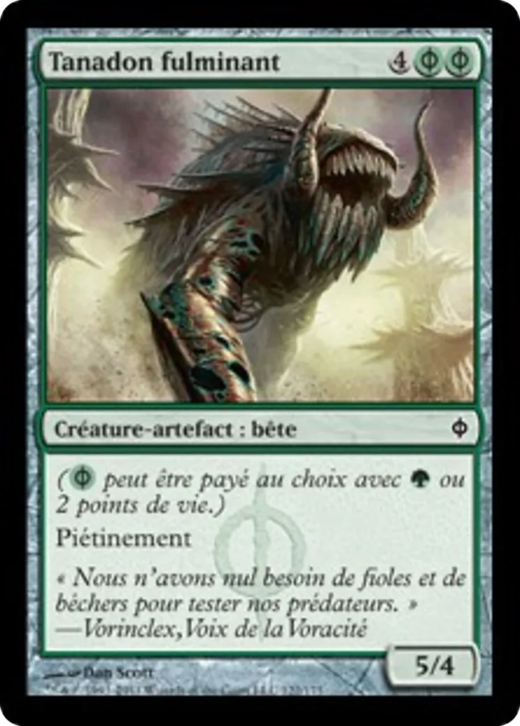 Tanadon fulminant — New Phyrexia — Magic: The Gathering