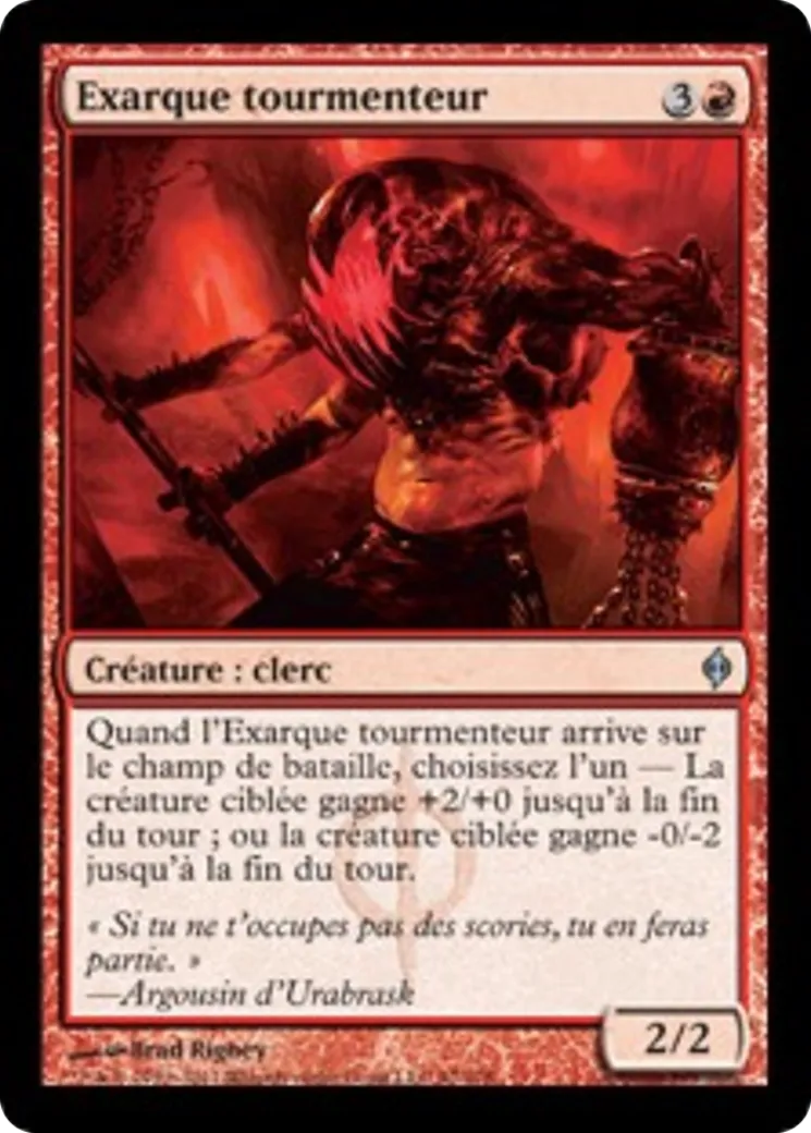 Exarque tourmenteur — New Phyrexia — Magic: The Gathering