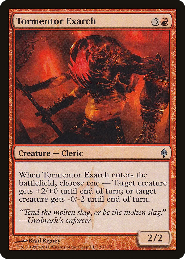 Tormentor Exarch — New Phyrexia — Magic: The Gathering