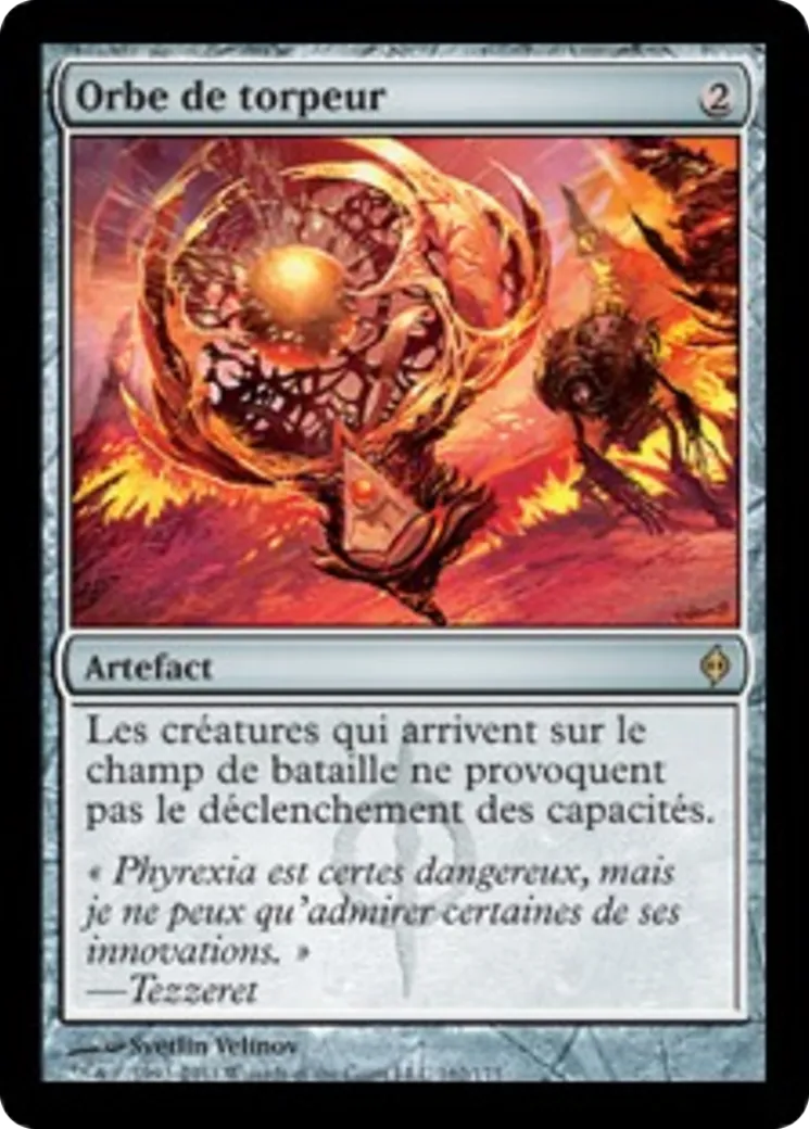 Orbe de torpeur — New Phyrexia — Magic: The Gathering