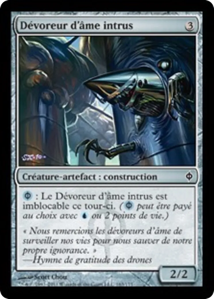 Dévoreur d'âme intrus — New Phyrexia — Magic: The Gathering