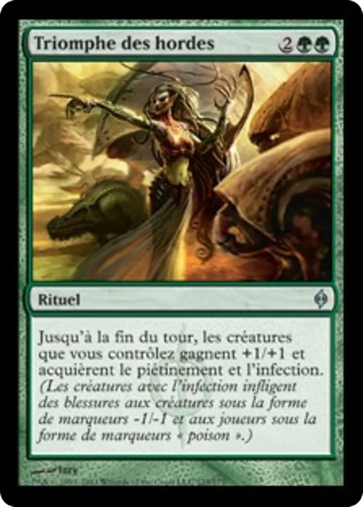 Triomphe des hordes from New Phyrexia - Magic: The Gathering