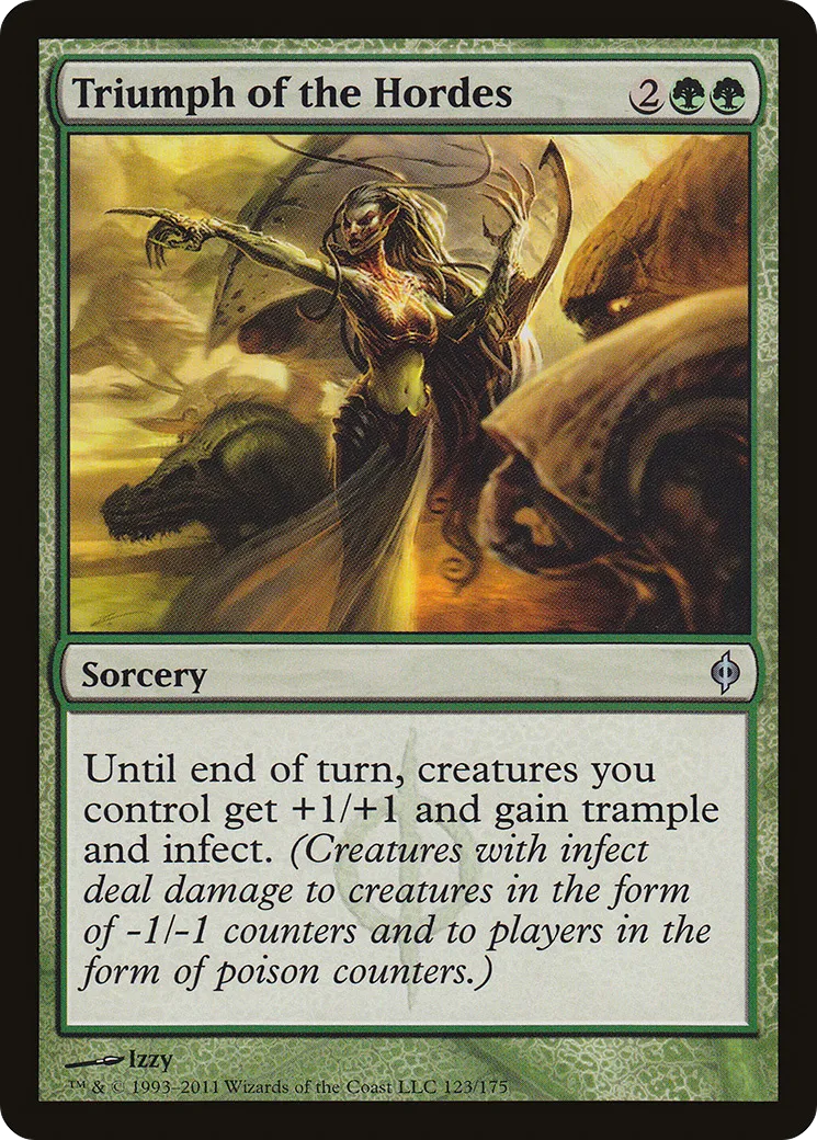 Triumph of the Hordes — New Phyrexia — Magic: The Gathering